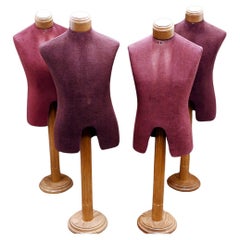 Used Set Of Dummy Stands Shop Mannequins Salvaged 1950