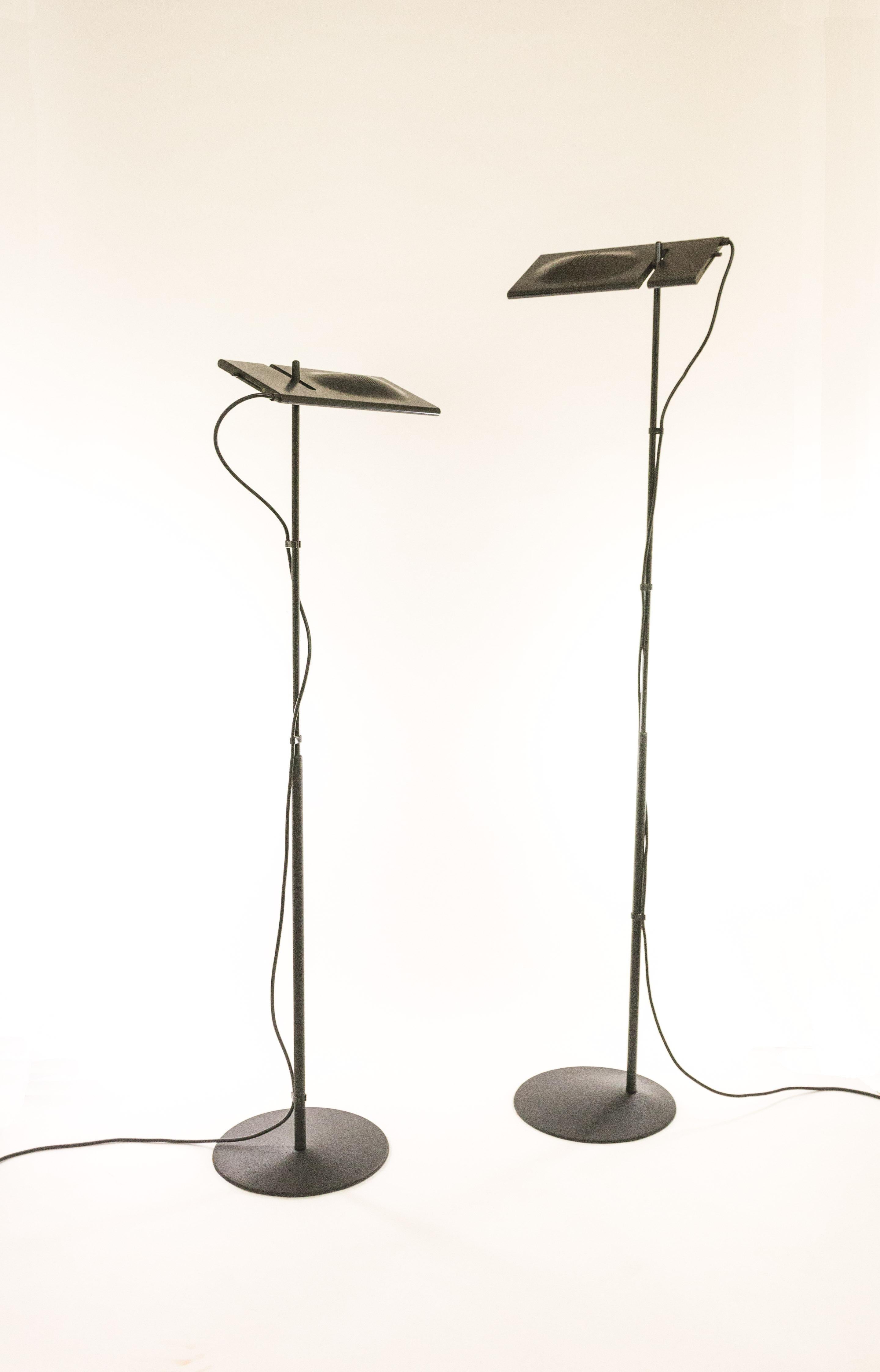 Modern Set of Duna Floor Lamps by Mario Barbaglia & MarCo Colombo for Paf Studio, 1980s For Sale