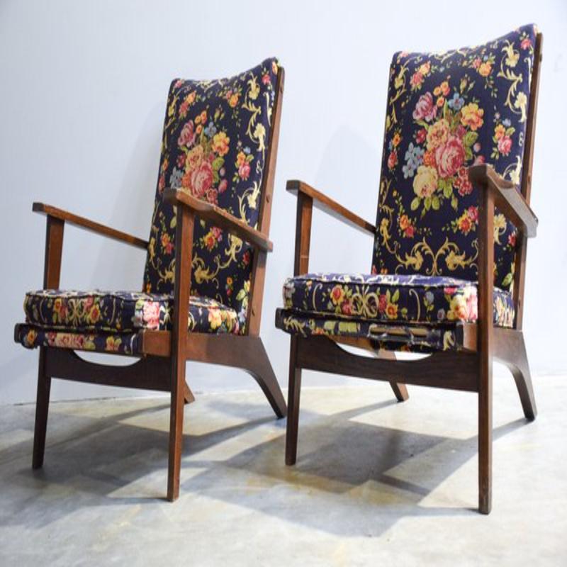 Satz Dutey-Sessel von Knoll für Parker, 1960er Jahre im Angebot 2