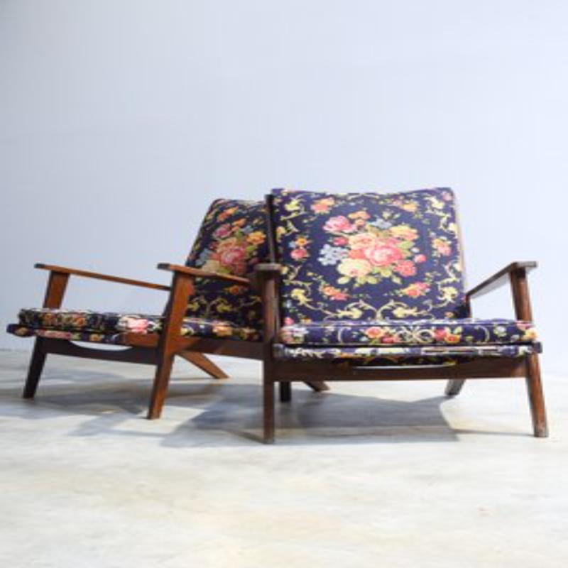 Satz Dutey-Sessel von Knoll für Parker, 1960er Jahre im Angebot 3