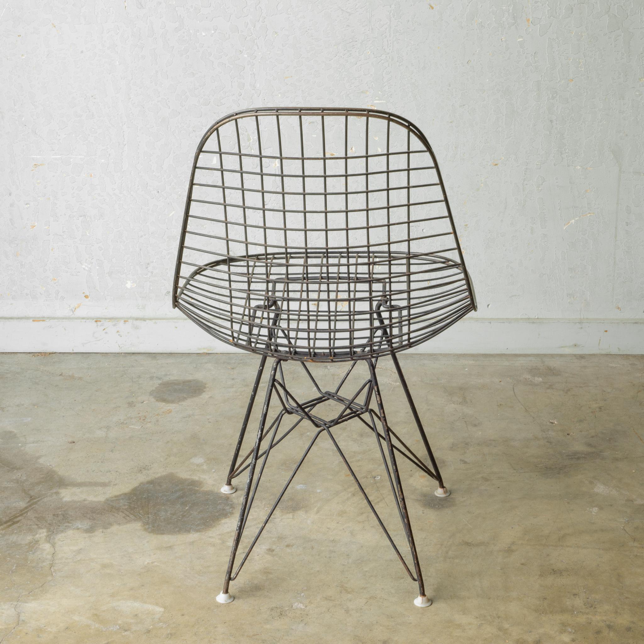 Eames for Herman Miller Wire DKR Chairs, circa 1950-One available 5