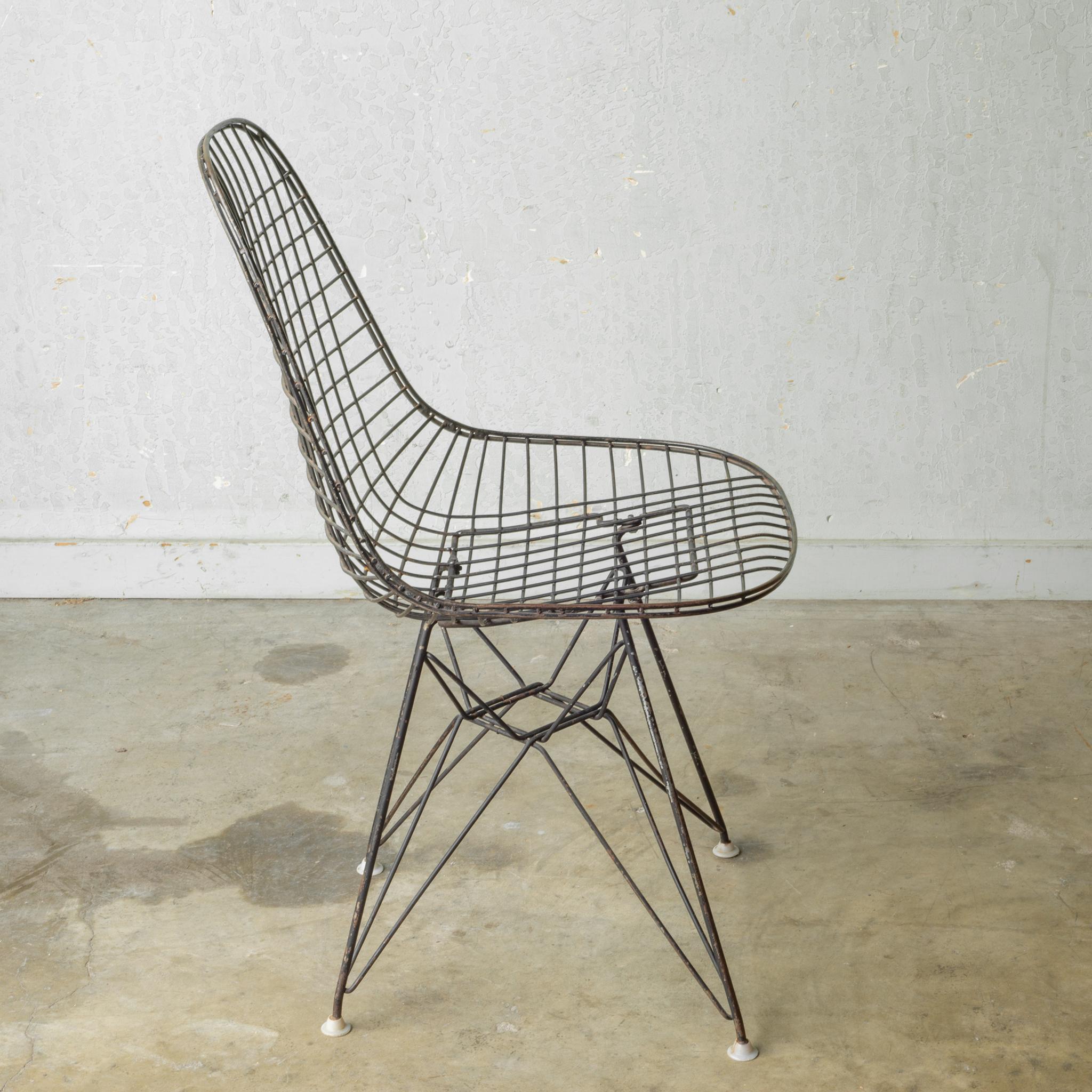 Eames for Herman Miller Wire DKR Chairs, circa 1950-One available 6