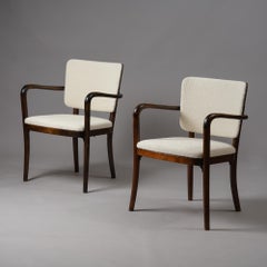 Alvar Aalto Rare Set of Early Armchairs, 1939