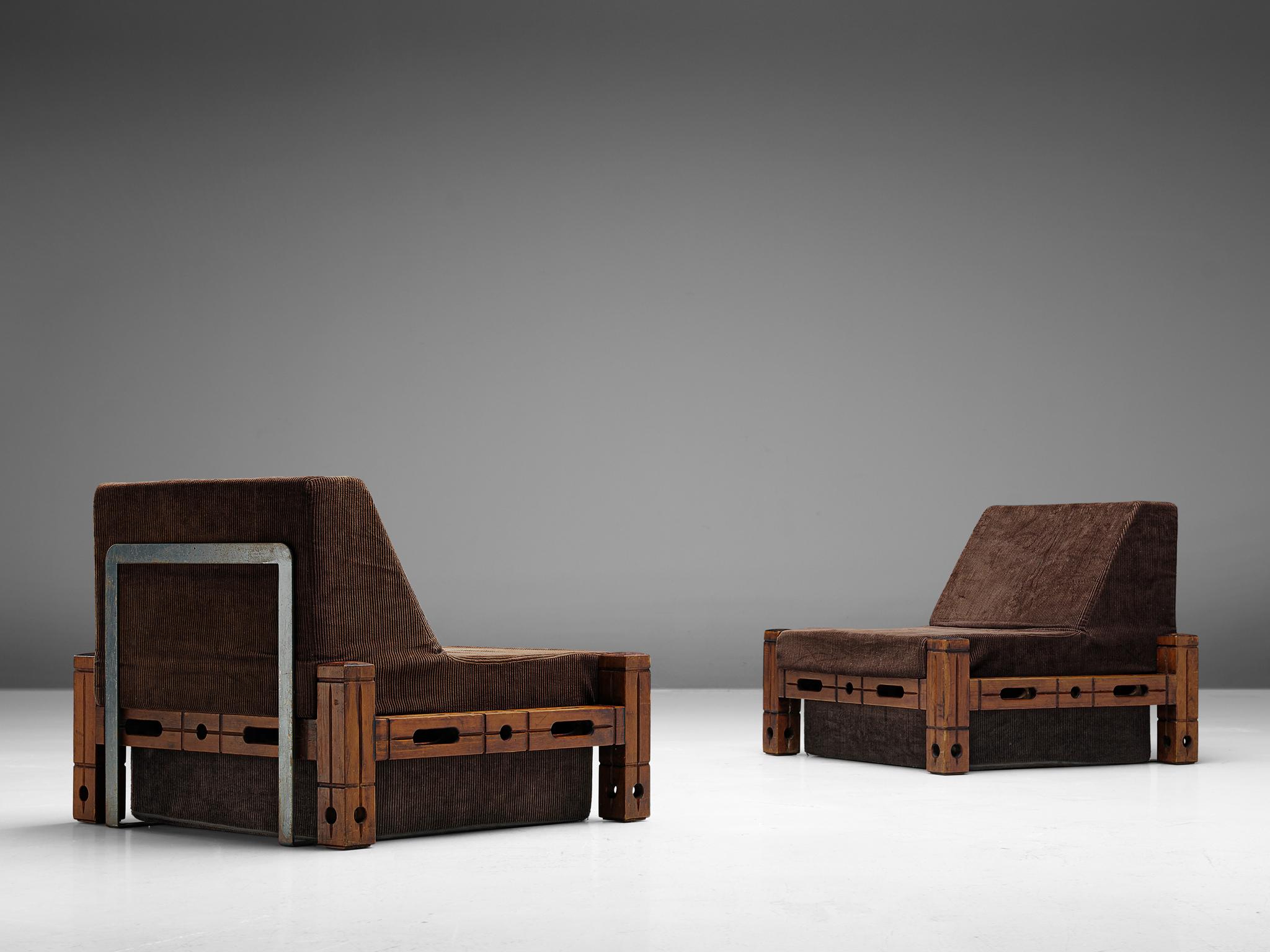 Set of easy chairs, wood and upholstery, Germany, 1960s.

VAT within the EU:
When buying or delivering an item within the EU, VAT usually applies and will be added.