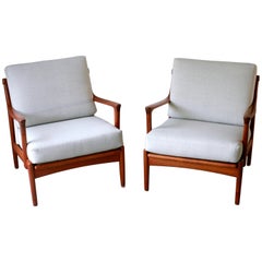 Set of Easy Chairs Model Kuba by Bertil Fridhagen for Bröderna Andersson