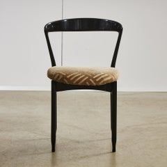 Ensemble de chaises en contreplaqué ébénisé de Gigi Radice, 1956