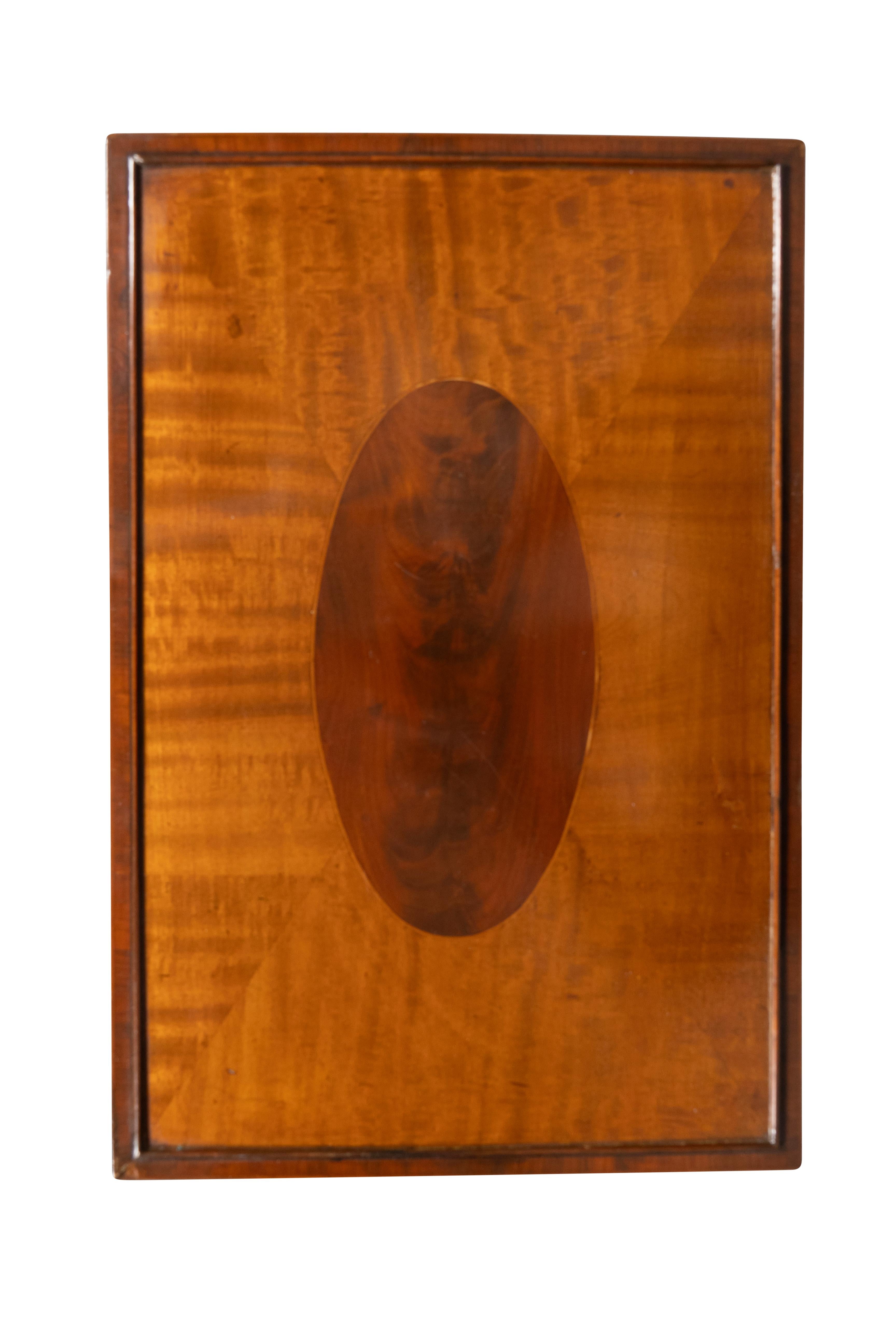 Set Of Edwardian Satinwood And Mahogany Quartetto Tables For Sale 5