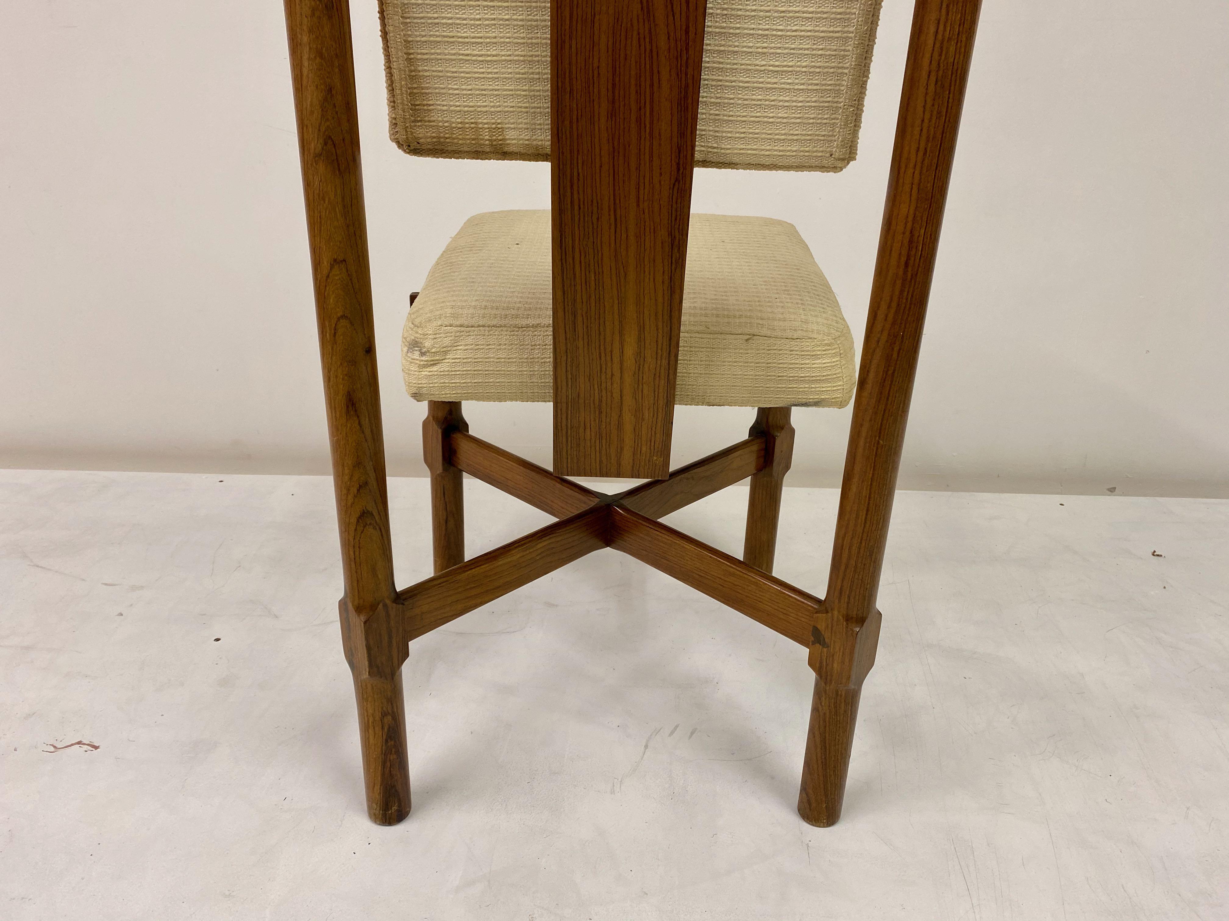 Set of Eight 1970s Italian Dining Chairs 3