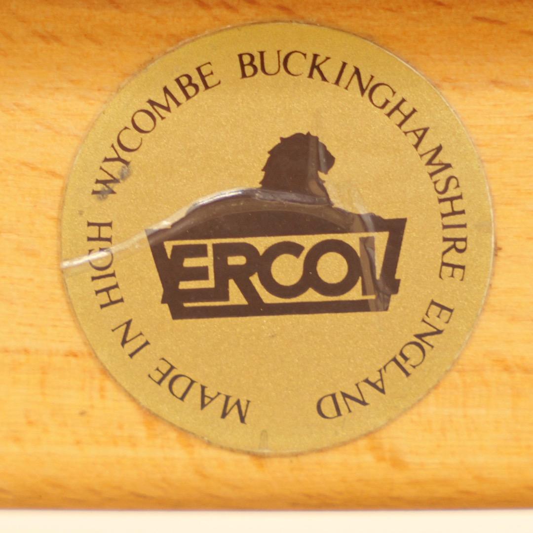 Set of Eight 1980s Post Modern Dining Chairs by Ercol im Angebot 3