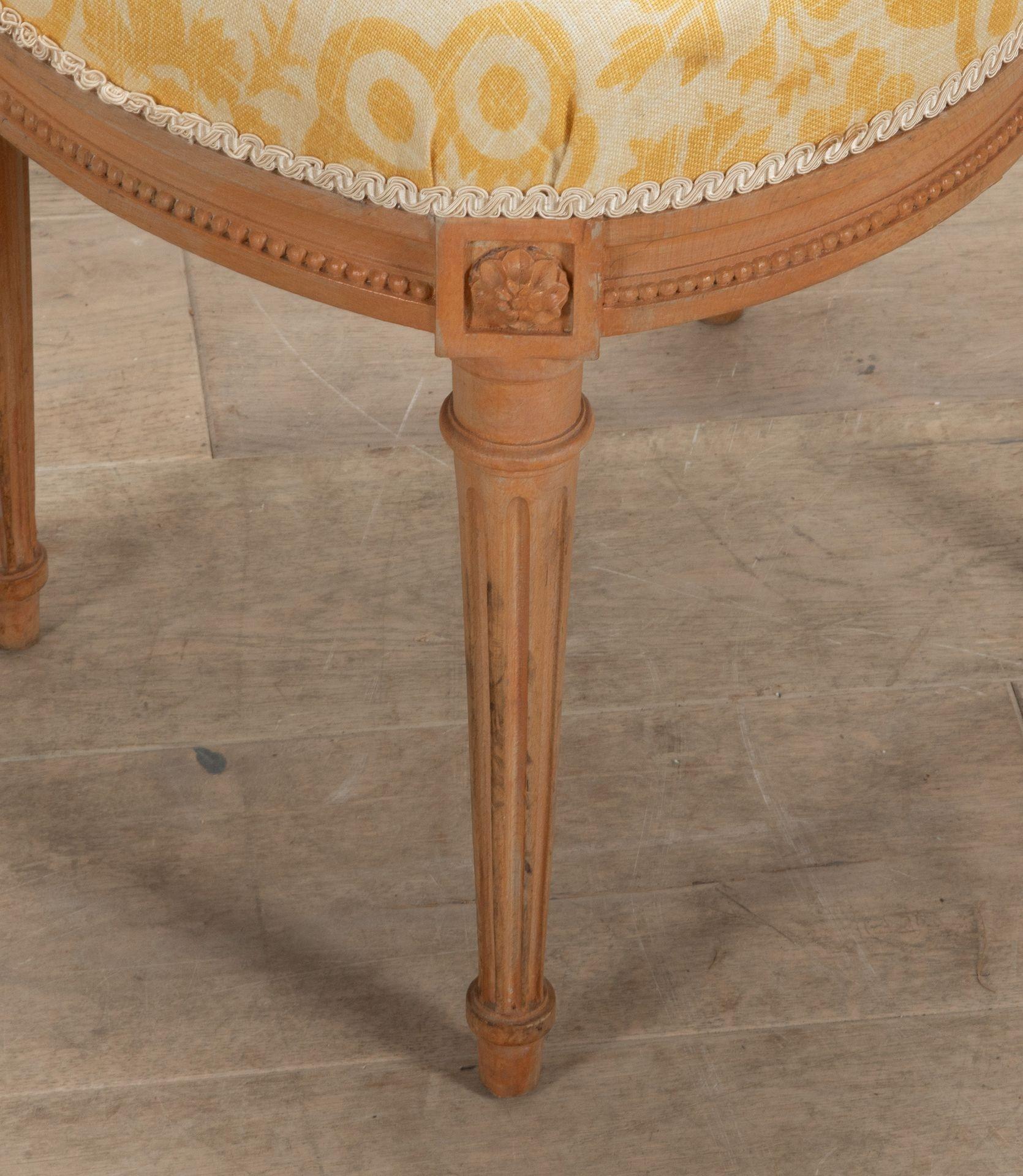 Set di otto sedie da pranzo Maison Jansen del XIX secolo in vendita 3
