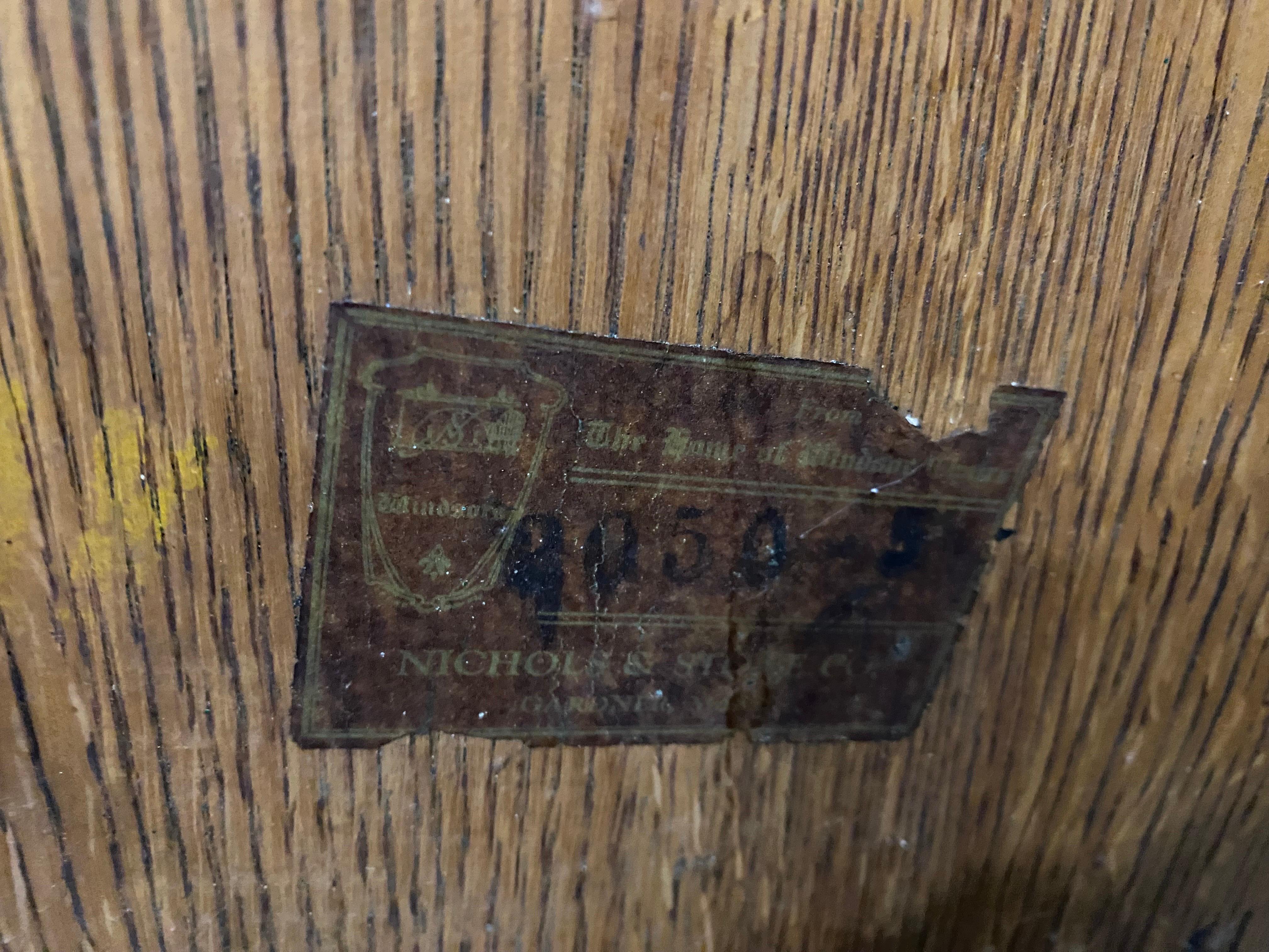 Set of Eight 20th Century Windsor Armchairs by Nichols and Stone For