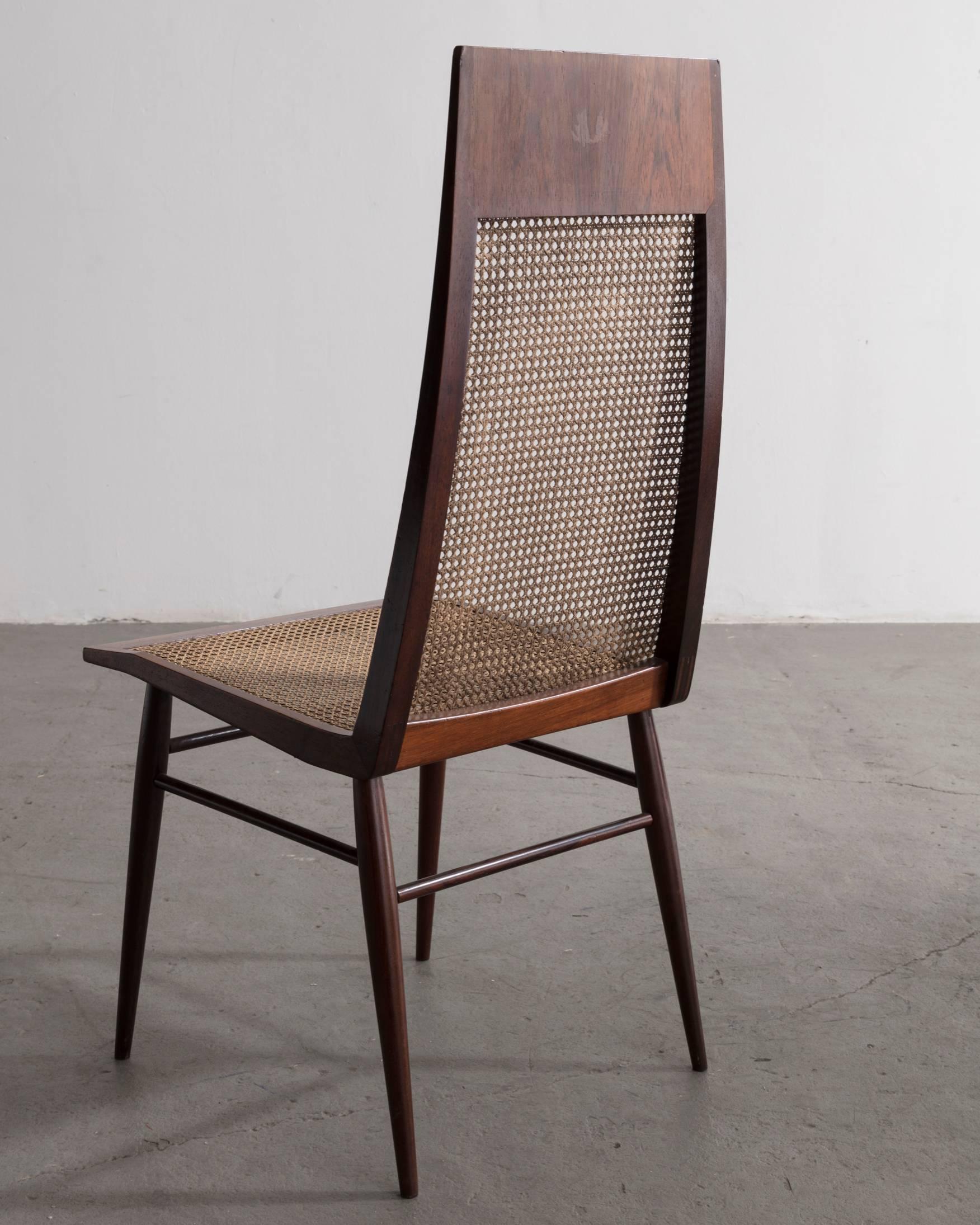 cane seated dining chairs