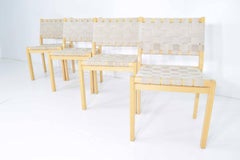 Set of Eight Alvar Aalto 615 Chairs