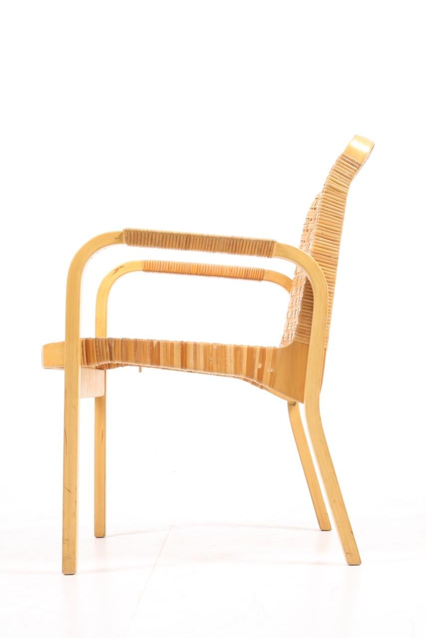 Beech Set of Eight Alvar Aalto Chairs by Artek, Model 45
