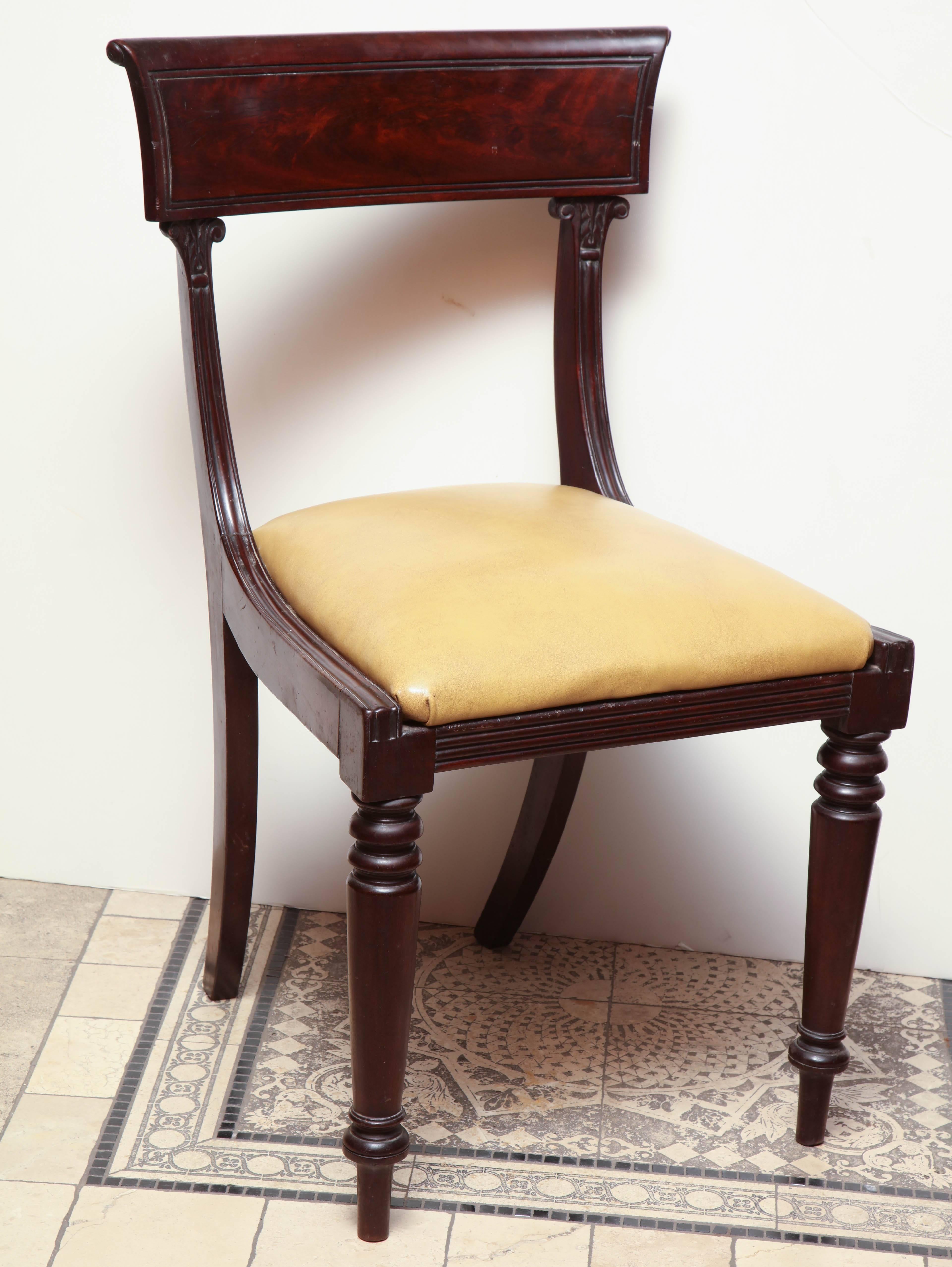 19th Century Set of Eight American Dining Chairs