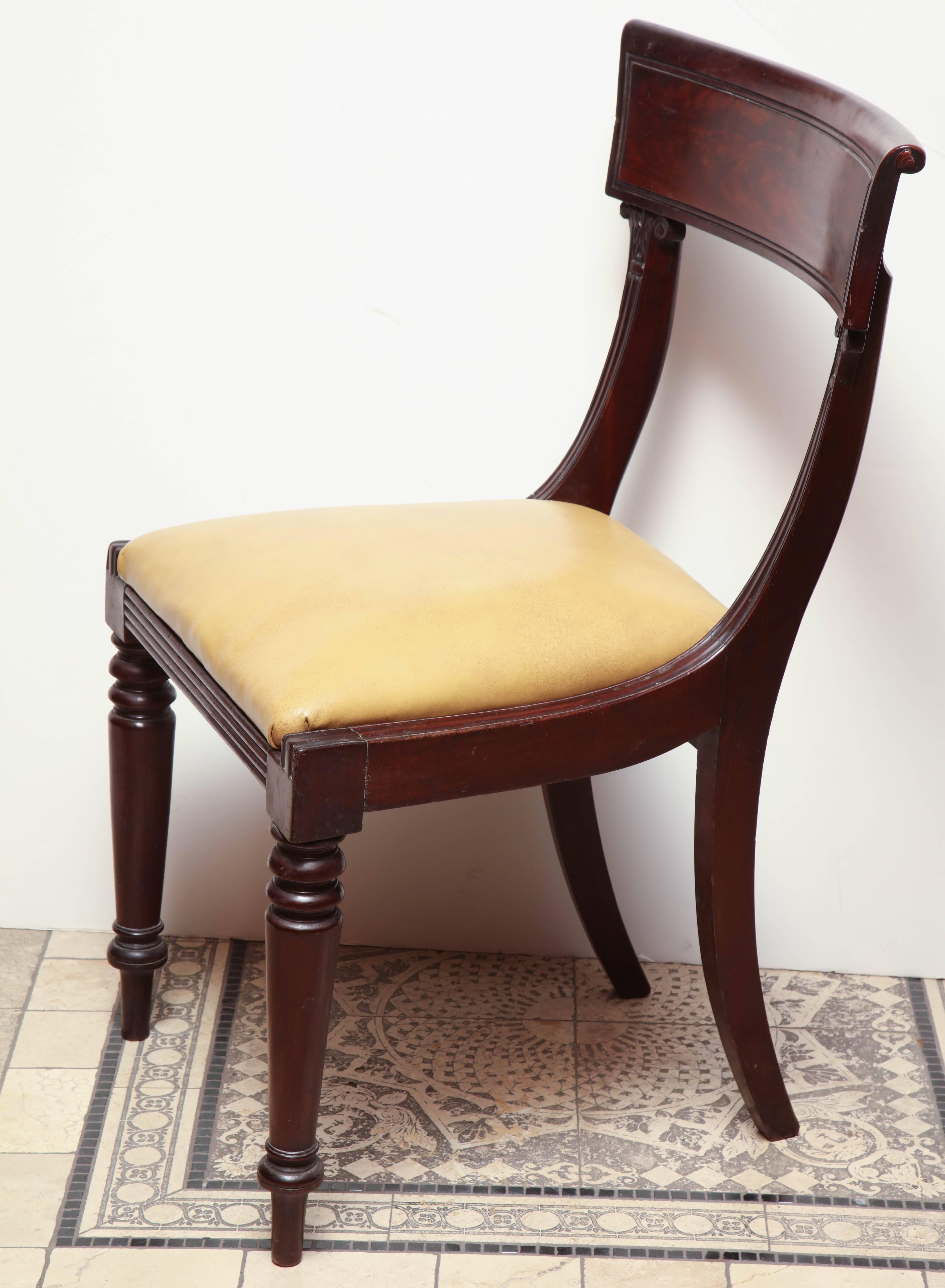 Set of Eight American Dining Chairs 1