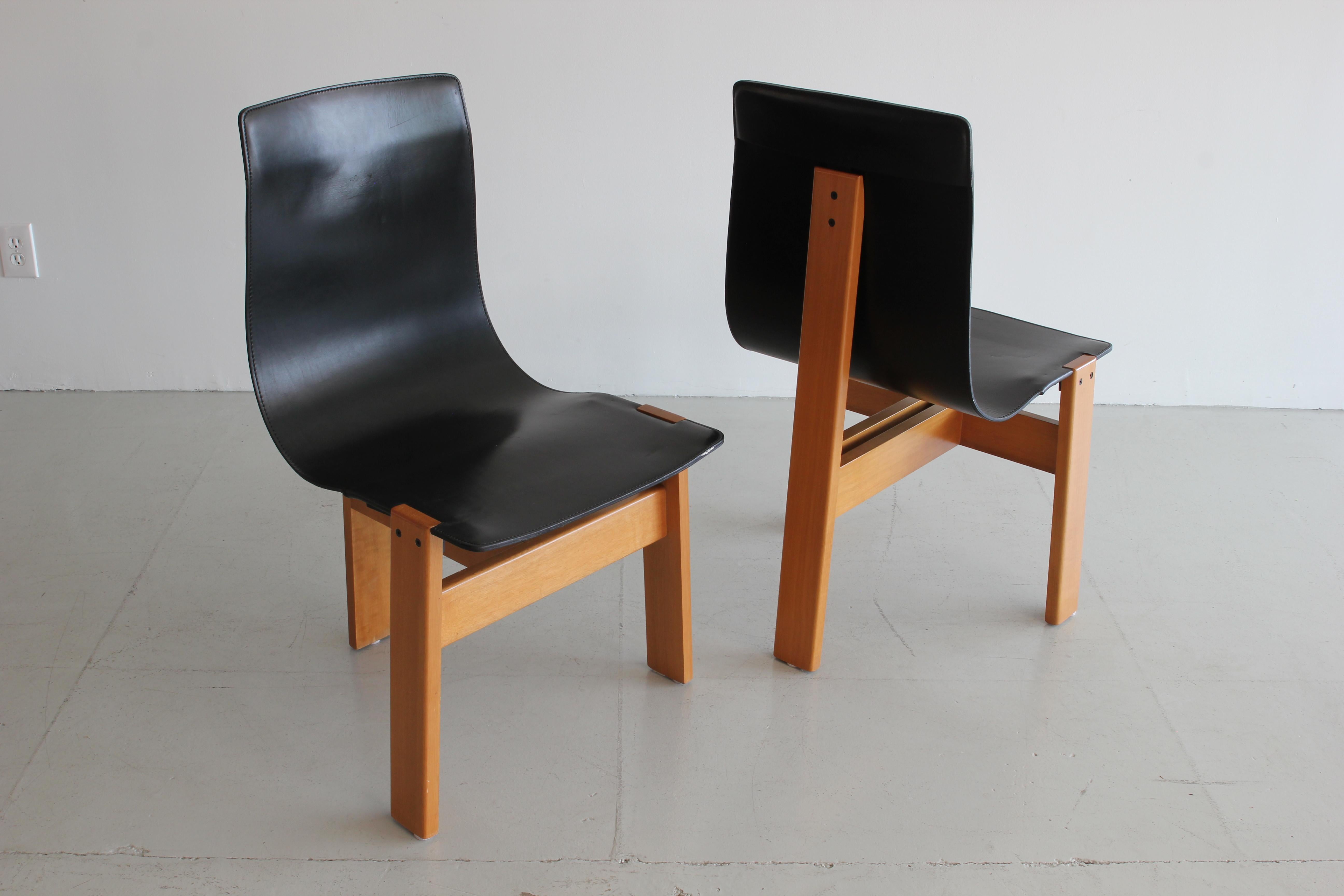 Set of Eight Angelo Mangiarotti Chairs 5
