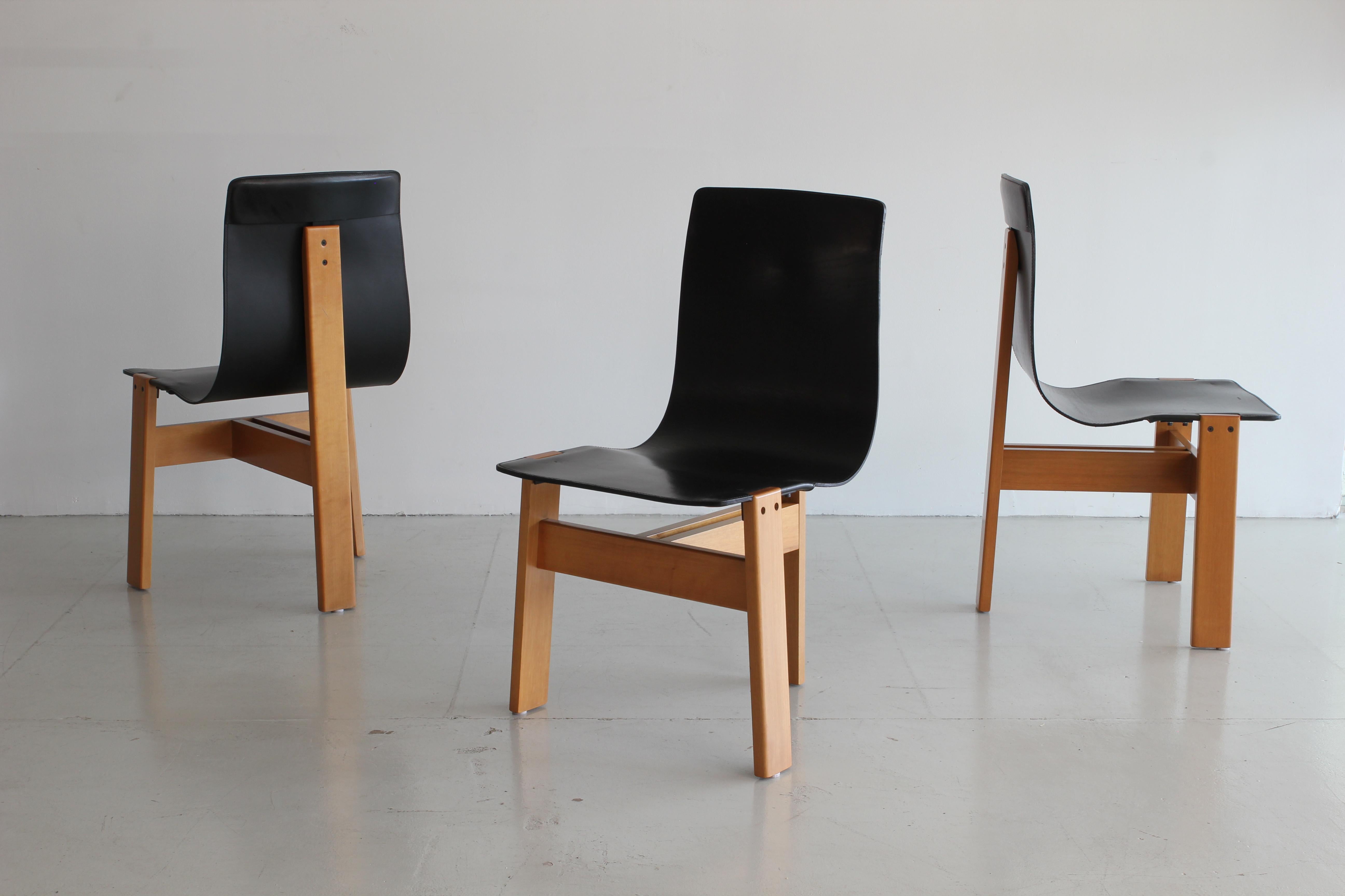 Set of Eight Angelo Mangiarotti Chairs 2