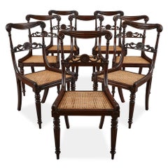 Set of Eight Antique English Late Victorian Chairs