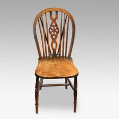 Set of Eight Antique Windsor Chairs