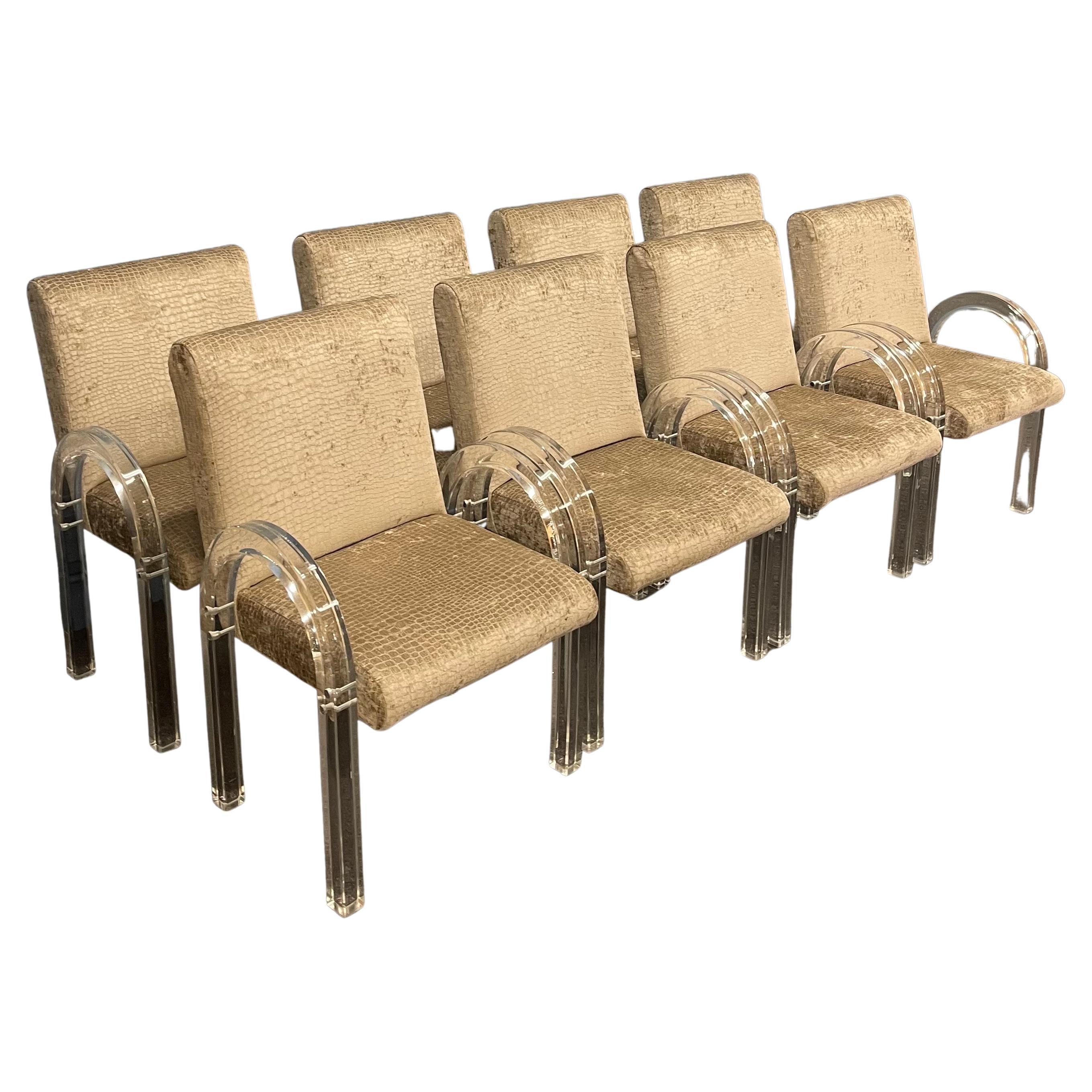 Set of Eight Archline Armchairs by Charles Hollis Jones For Sale 12