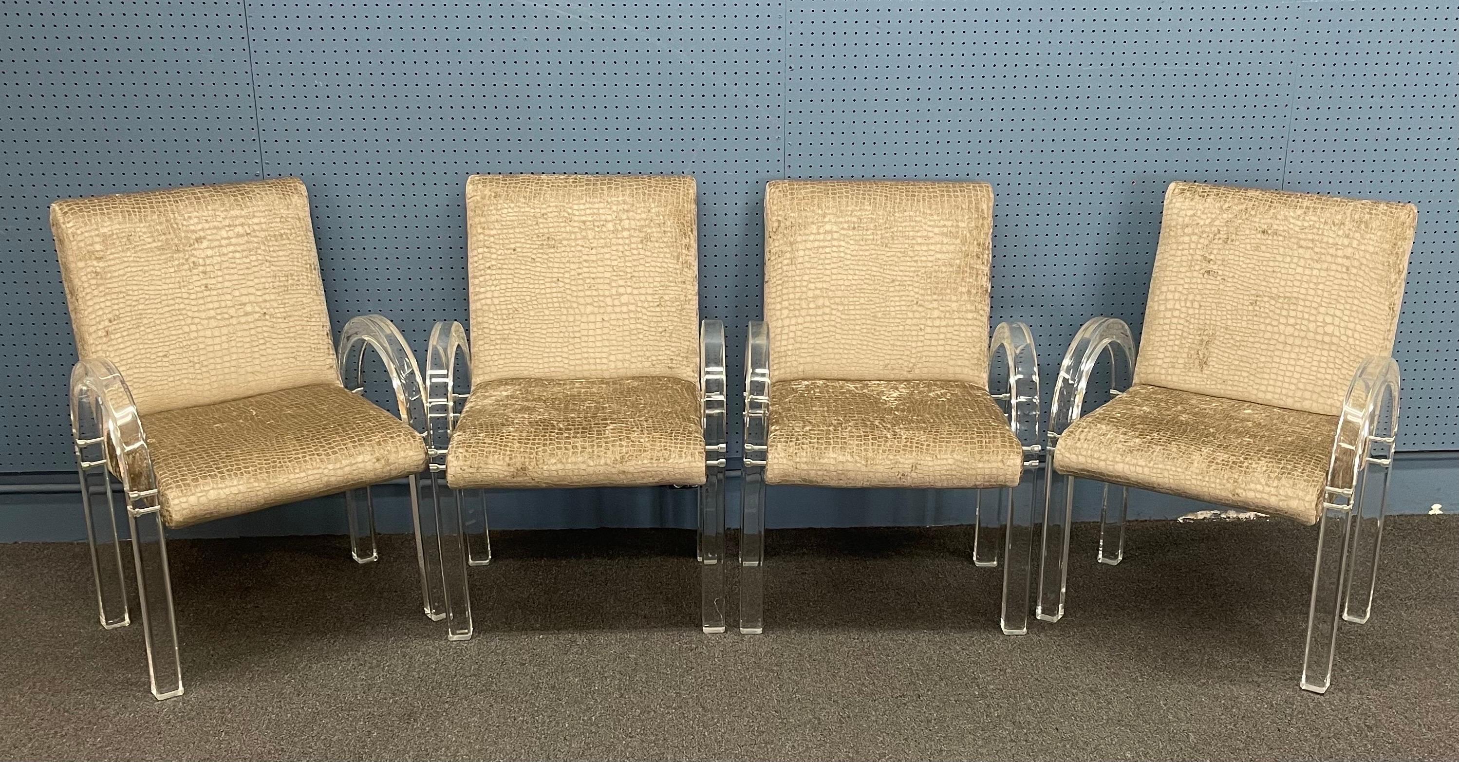 Upholstery Set of Eight Archline Armchairs by Charles Hollis Jones For Sale