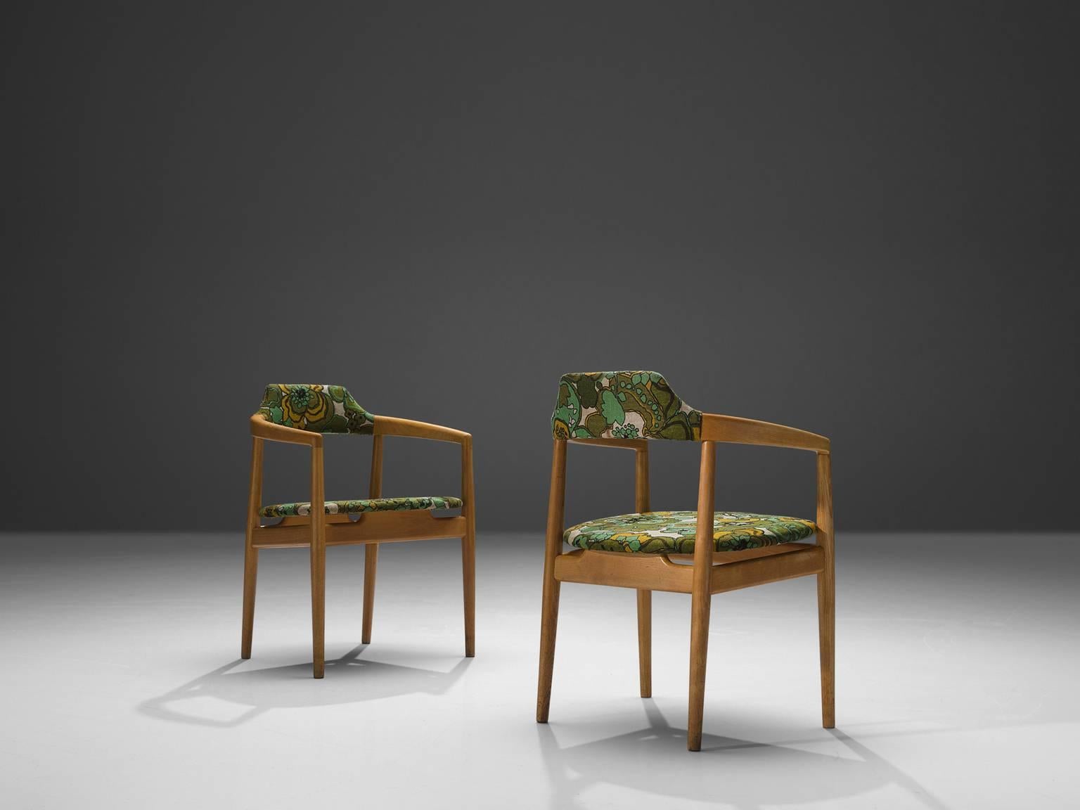 Mid-20th Century Set of Eight Swedish Armchairs by OPE