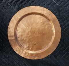 Set of Eight Arts & Crafts Copper Plates