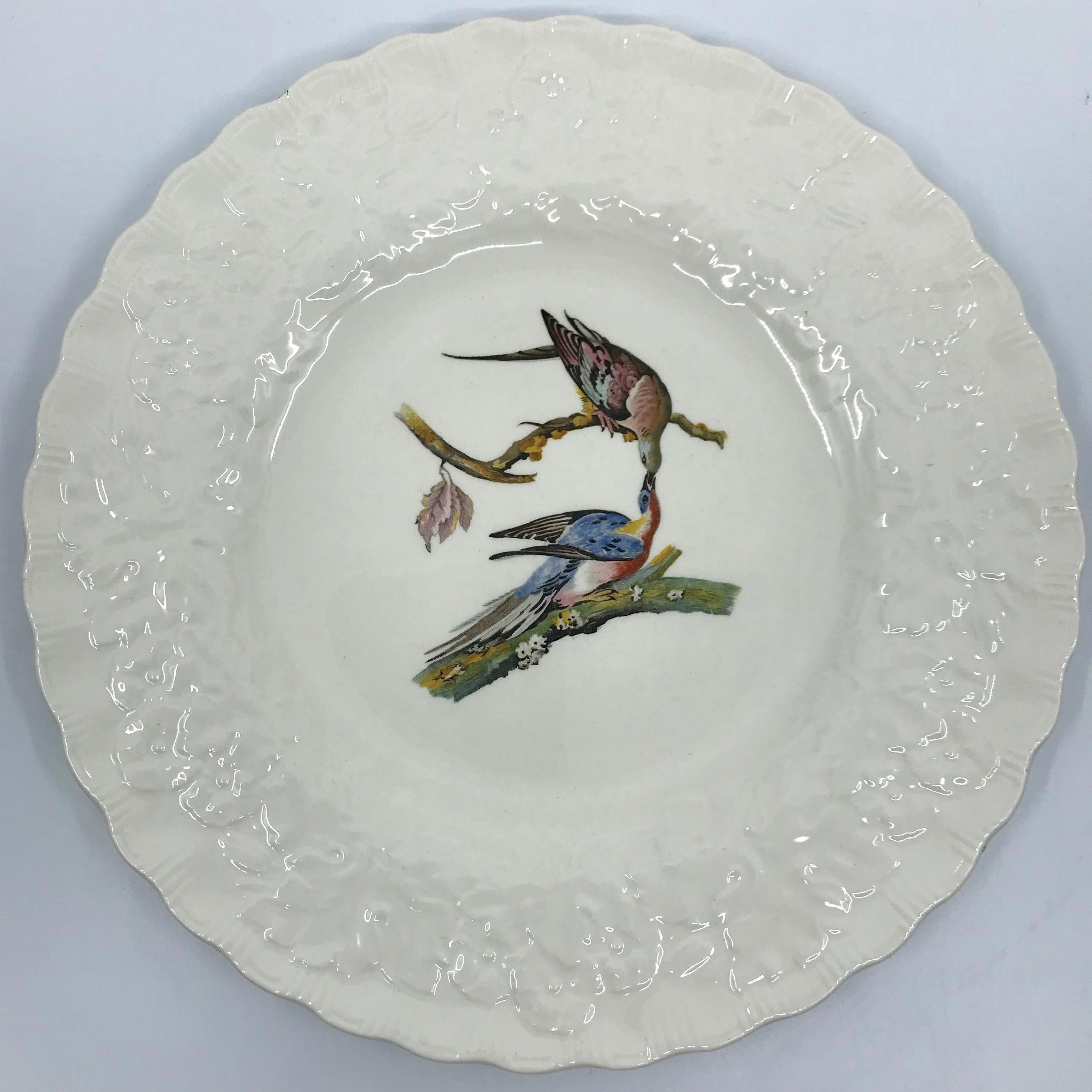 Set of Eight Audubon Bird Dinner Plates 1