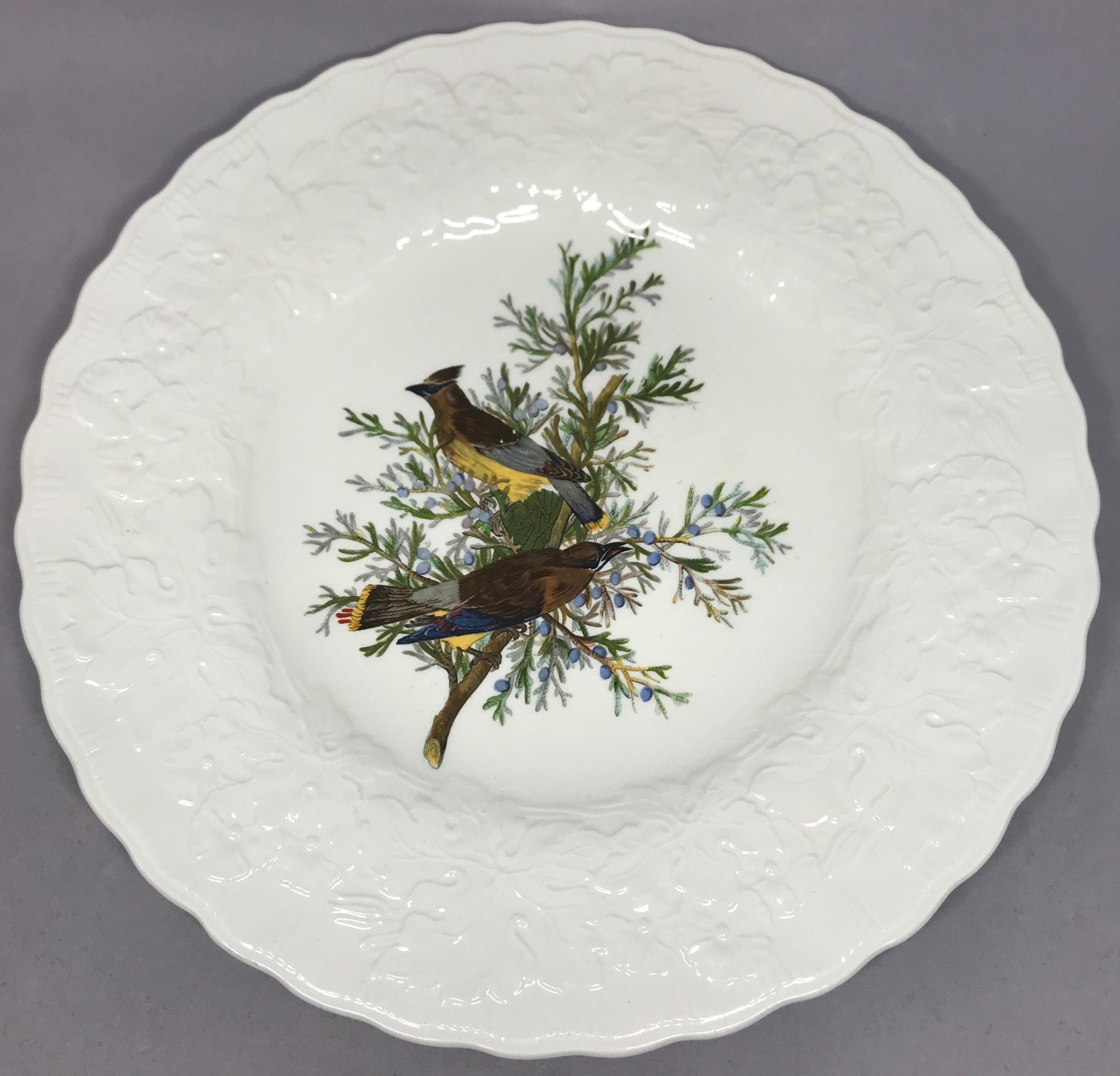 Set of Eight Audubon Bird Dinner Plates 2