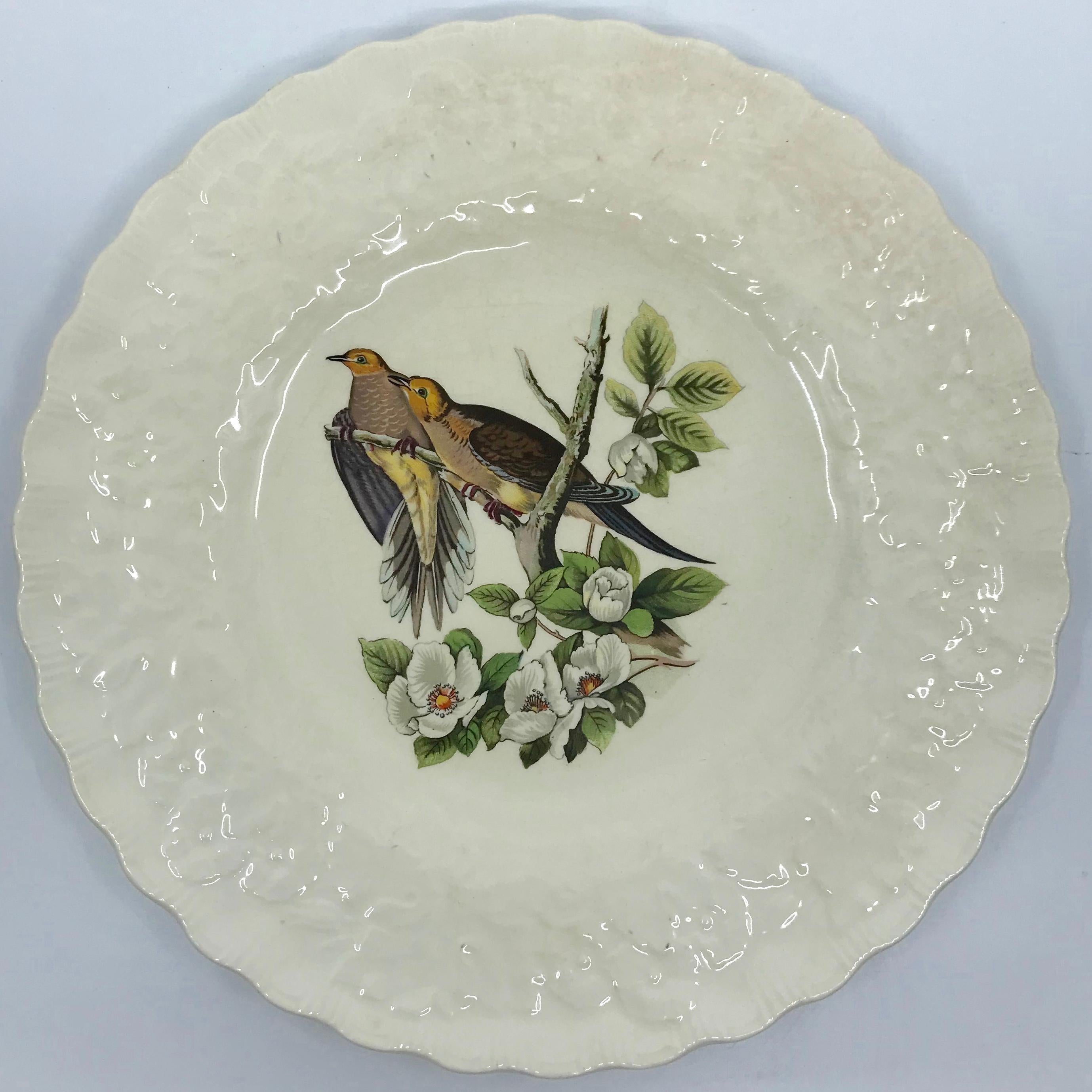 Set of Eight Audubon Bird Dinner Plates 3