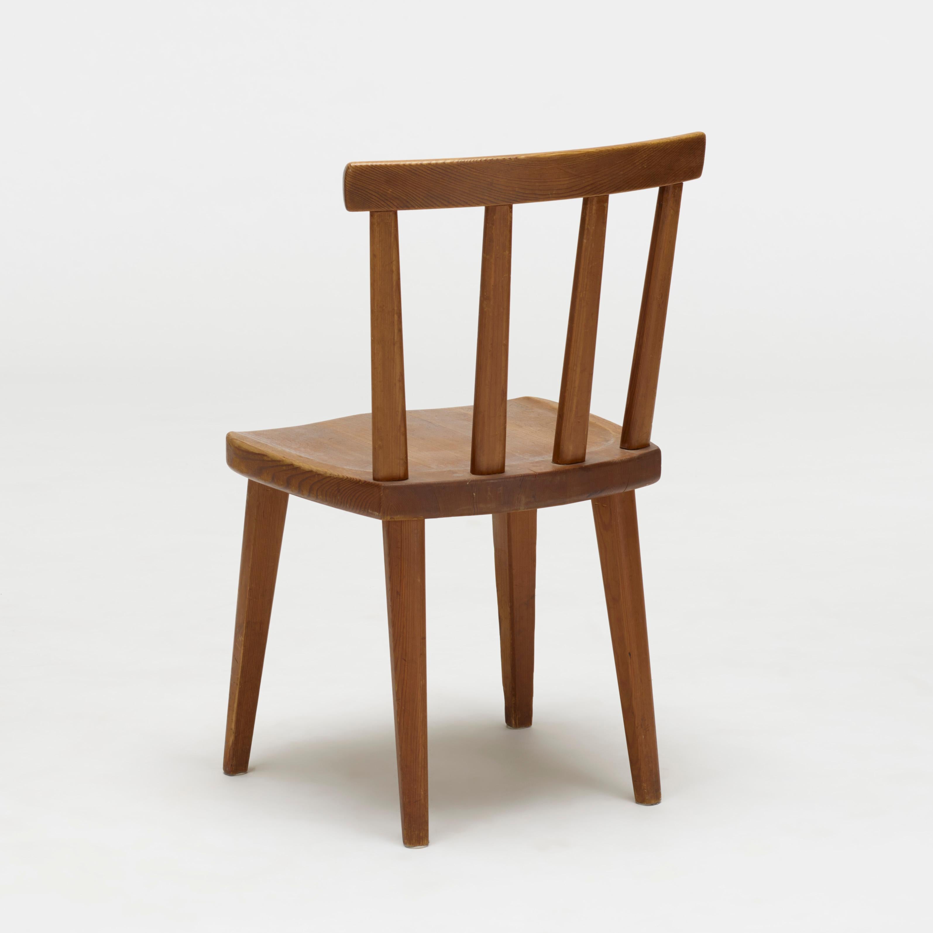 Set of Eight Axel Einar Hjorth Utö Chairs In Good Condition In Chicago, IL