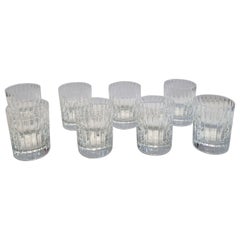 Set Of Eight Baccarat Crystal "Harmonie"  Medium Size Tumblers, France, 2022