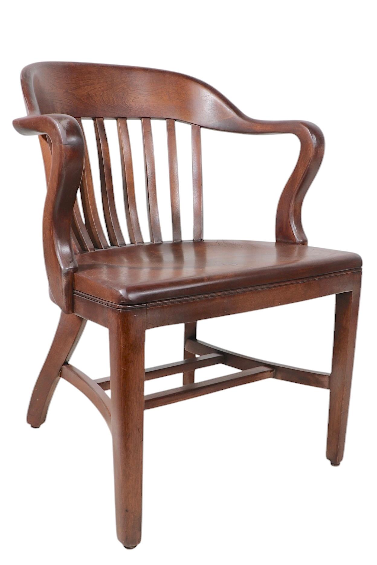 Set of Eight Bank of England Jury Chairs by Sikes 7