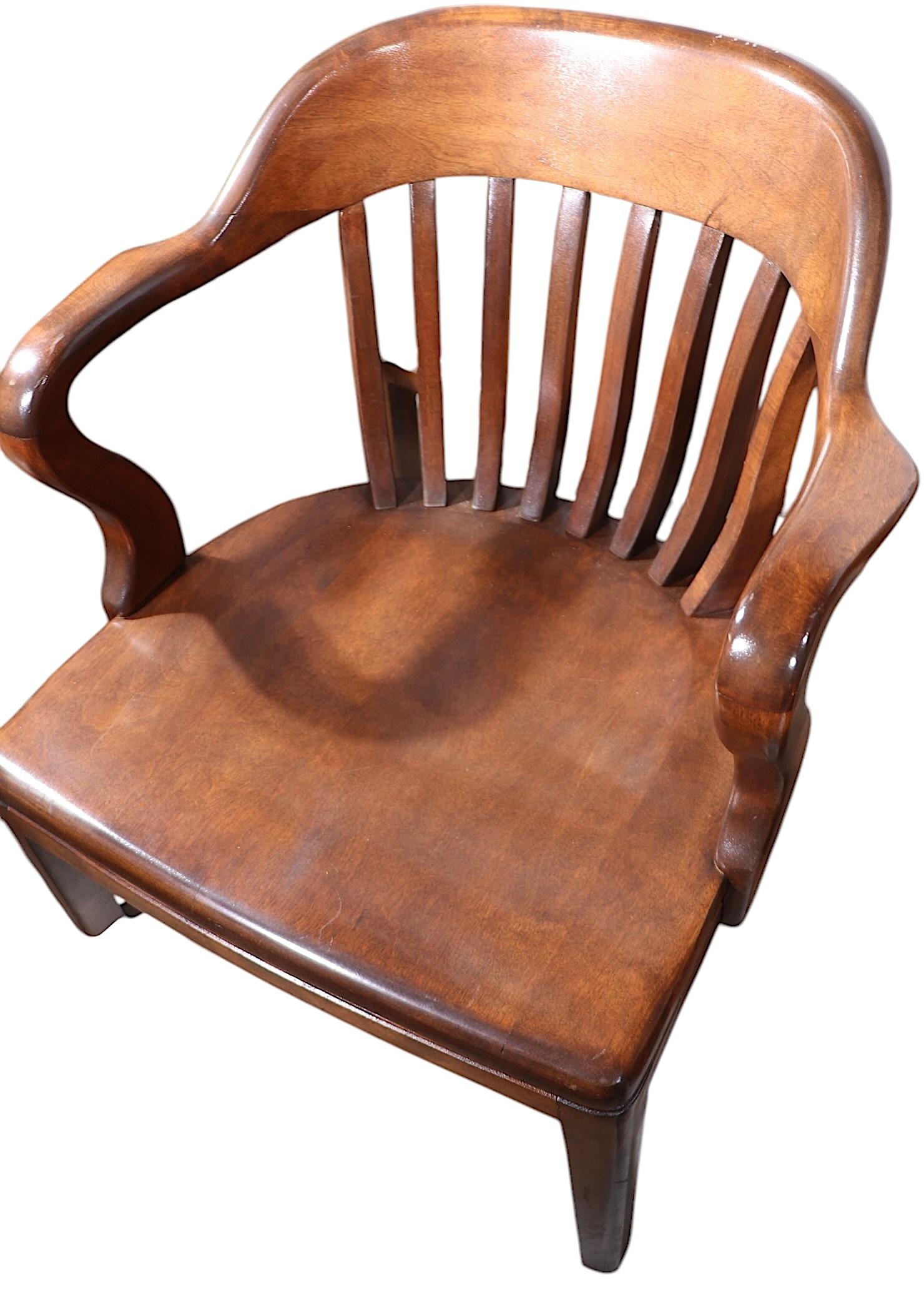 Set of Eight Bank of England Jury Chairs by Sikes 1