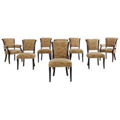 Juego de ocho sillas de comedor Barbara Barry para Baker