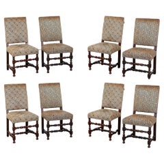 Set of Eight Baroque Chairs