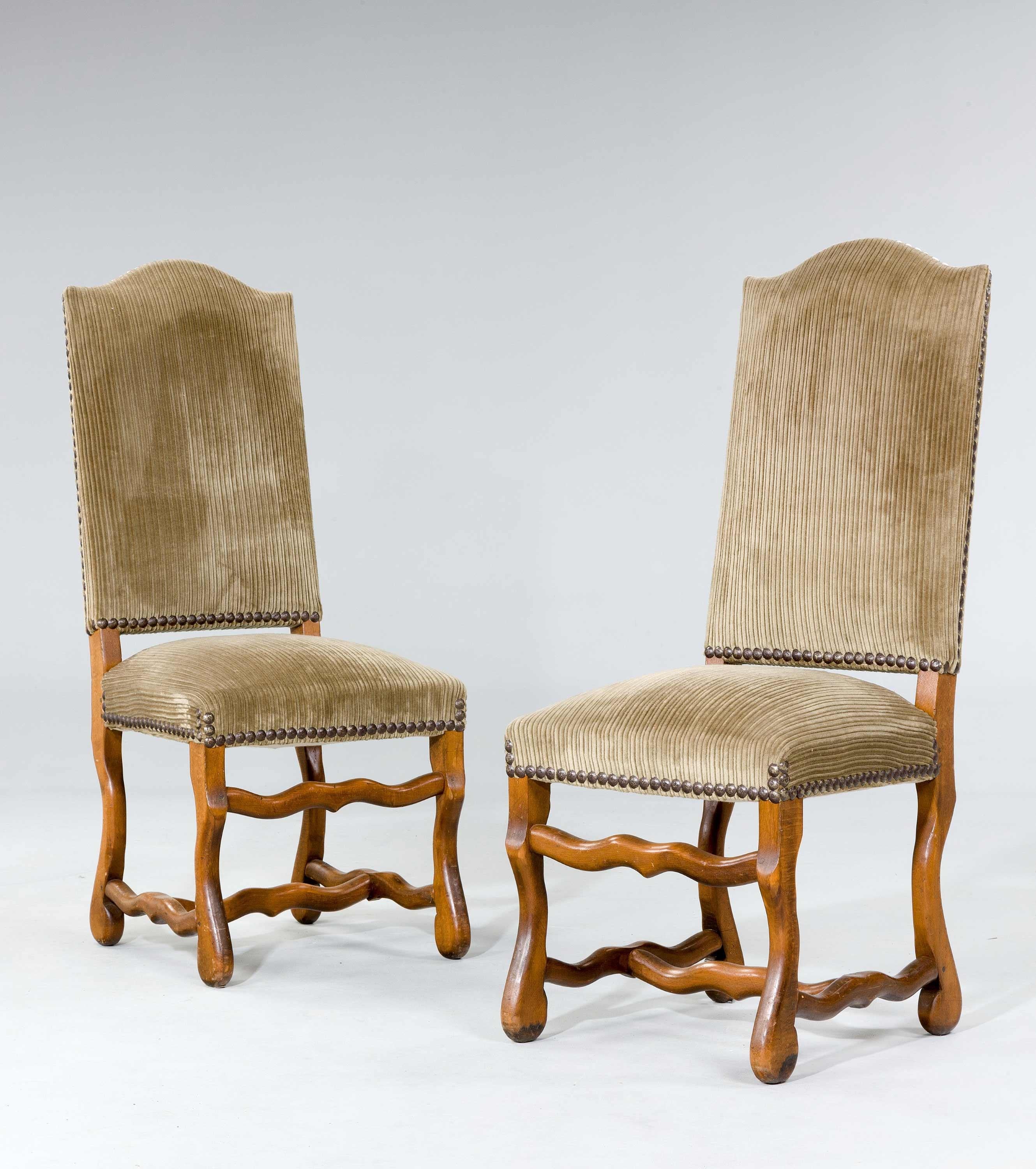 Set of Eight Beech Dining Room Chairs In Good Condition In Peterborough, Northamptonshire
