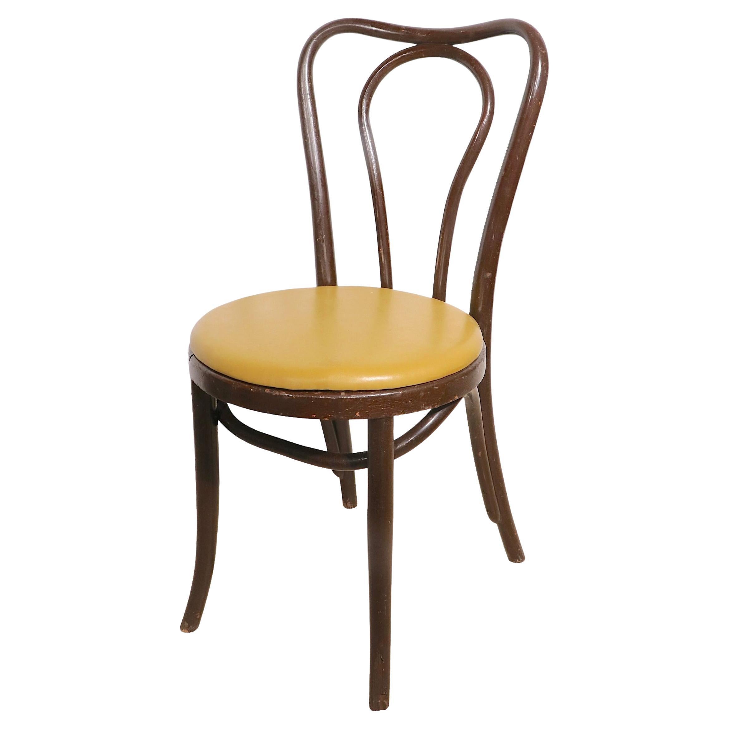 Set of Eight Cafe Bistro Dining Chairs by Thonet