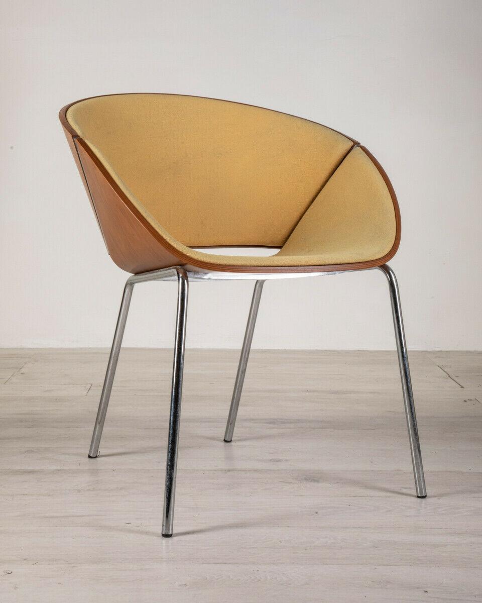 German Set of Eight Chairs Armchairs 90s Lipse Wolfgang C.R. Mezger for Walter Knoll