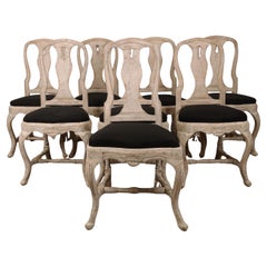 Set of Eight Chairs ca 1760/1770