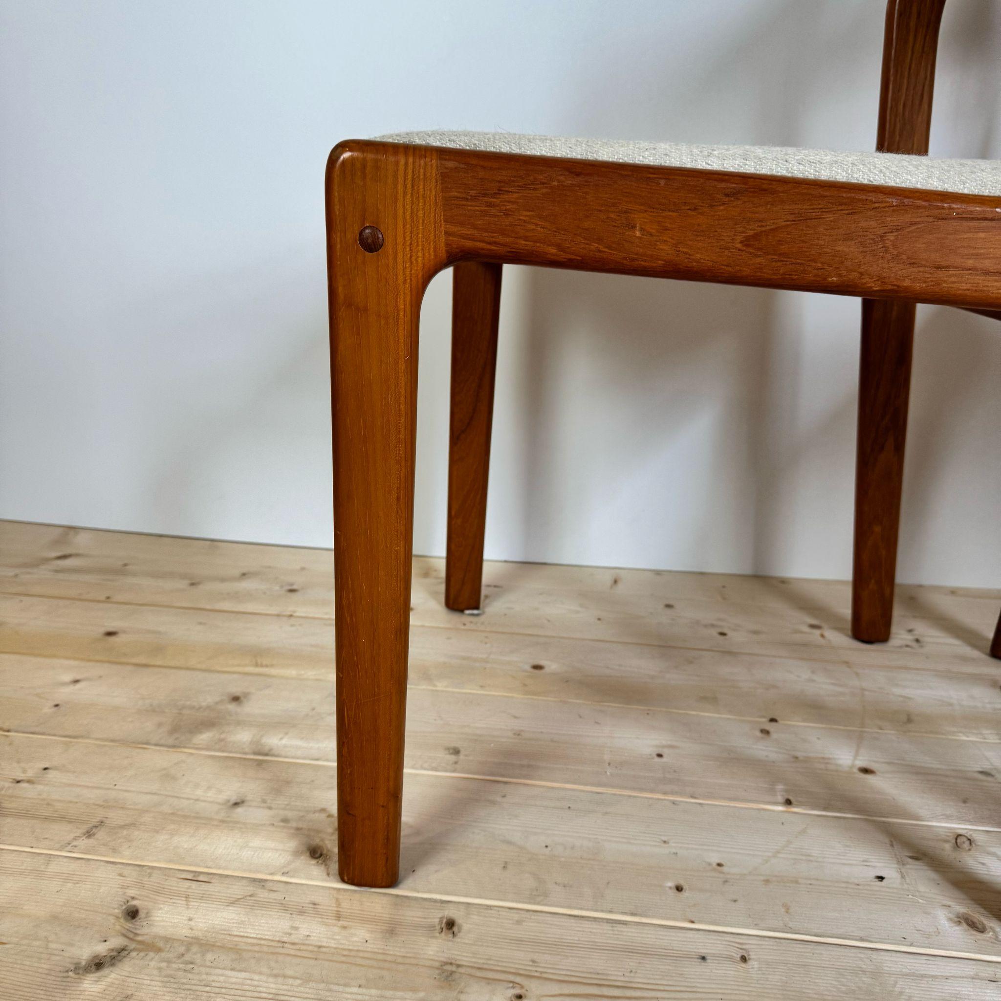 Ensemble de huit chaises, Danemark 1960 en vente 1