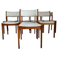 Set of eight chairs, Denmark 1960s