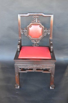 Set of Eight Chinese Chairs