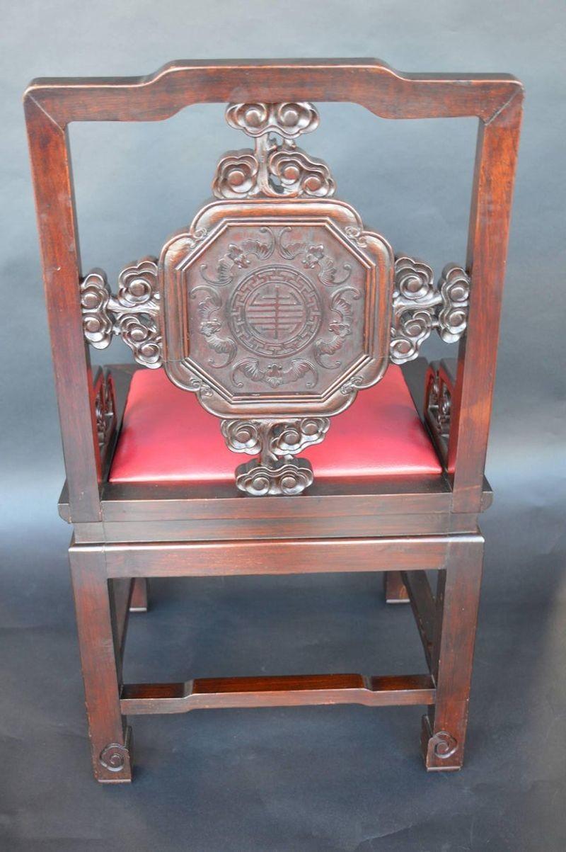 19th Century Set of Eight Chinese Chairs For Sale