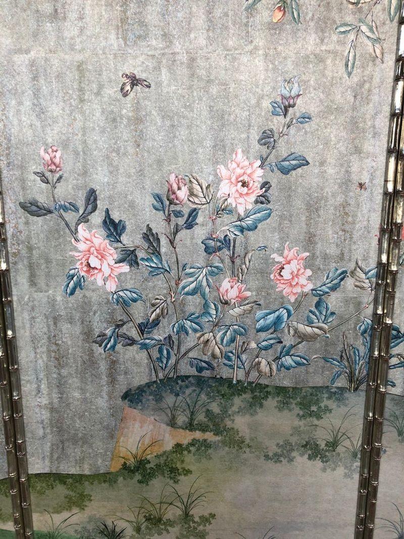 Set of Eight Chinese Inspired Panels by Robert Crowder en vente 6