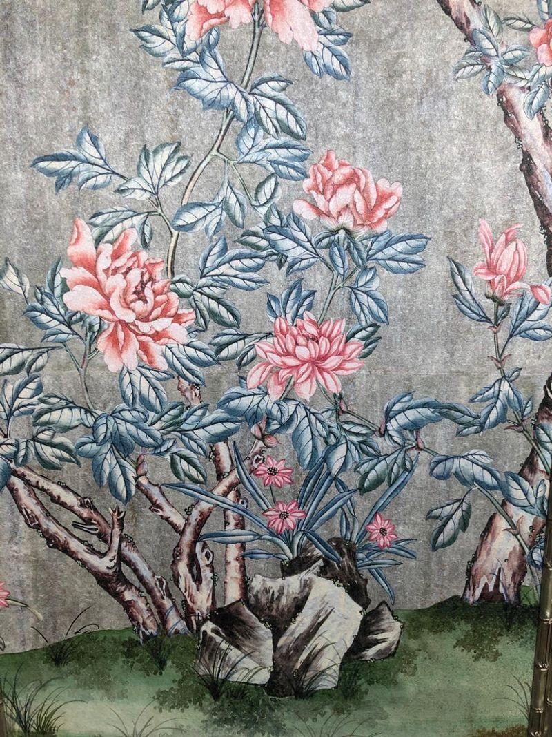 Set of Eight Chinese Inspired Panels by Robert Crowder en vente 7