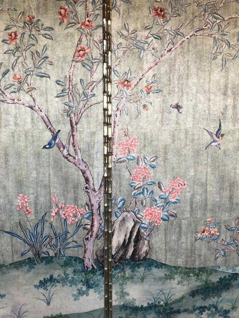 Set of Eight Chinese Inspired Panels by Robert Crowder en vente 9