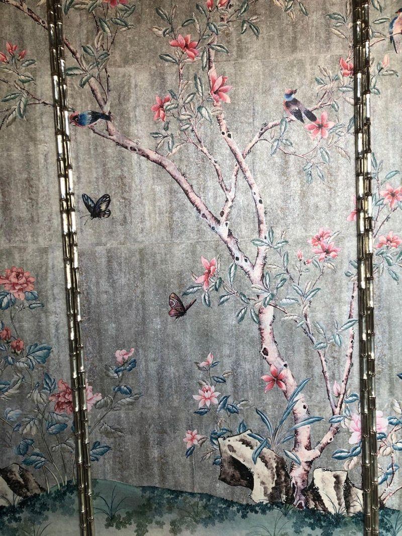 Set of Eight Chinese Inspired Panels by Robert Crowder en vente 2