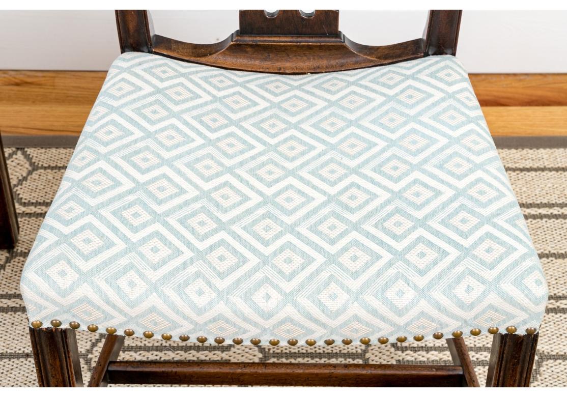 Juego De Ocho Sillas De Comedor Estilo Chippendale en venta 2